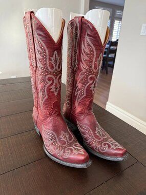 Old Gringo Red Nevada Boot Size 6.5
